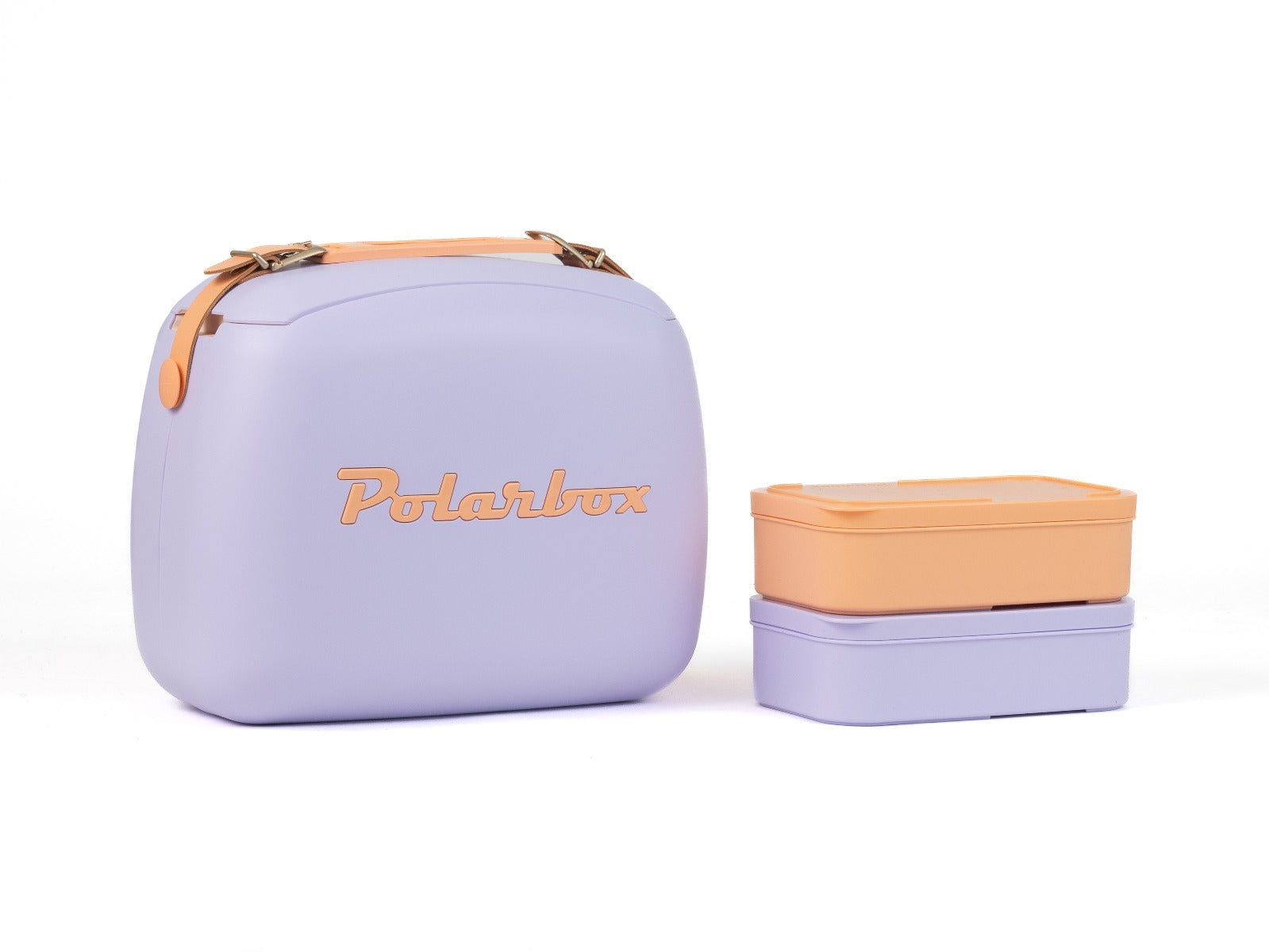 Polarbox 6 Liters Summer Pop Cooler Bag with 2 Containers Lilac Sorbet