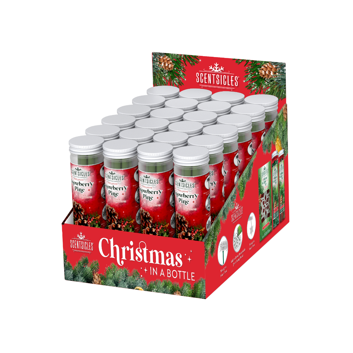 Scentsicles Stick Snowberry Pine Pack of 6