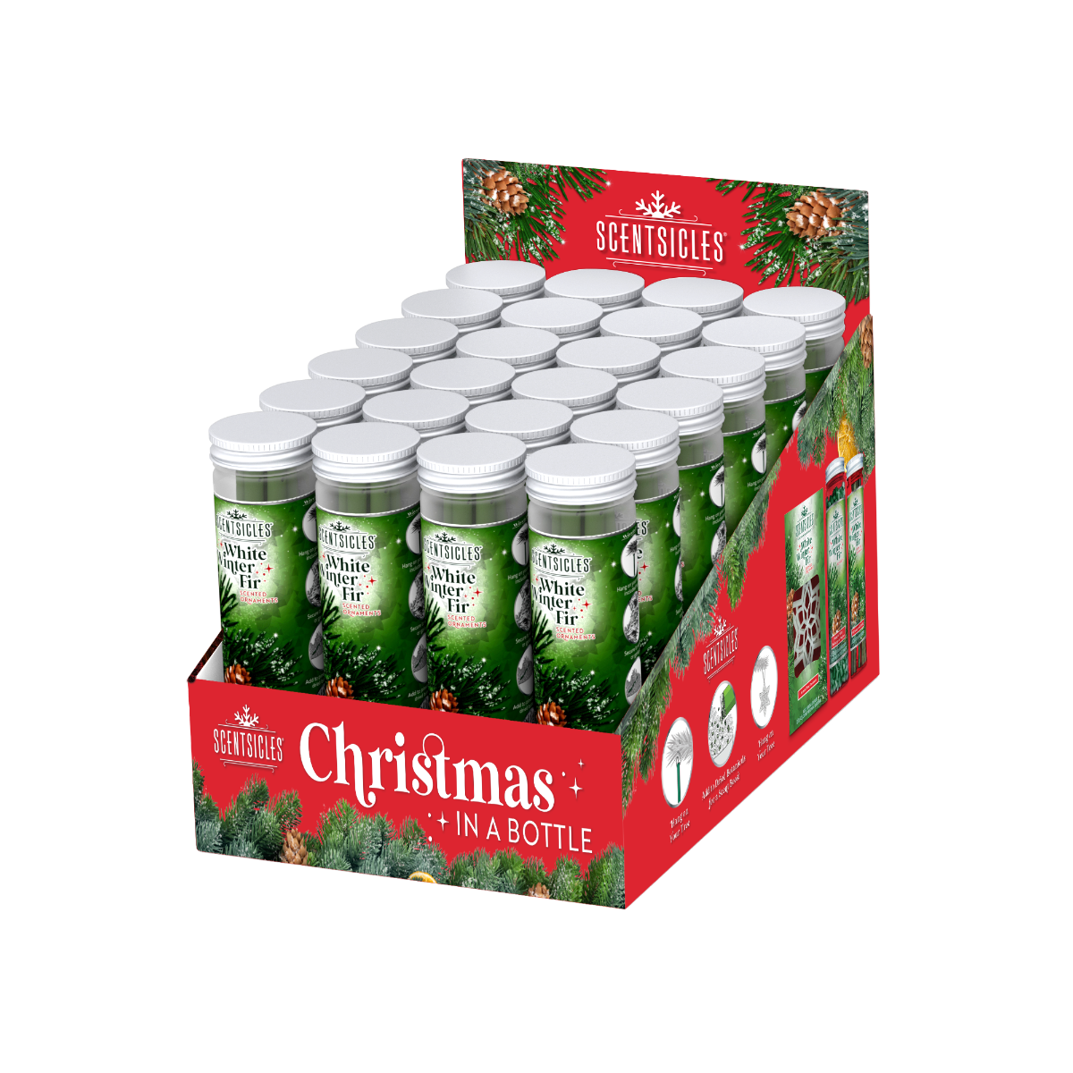 Scentsicles Stick White Winter Fir Pack of 6