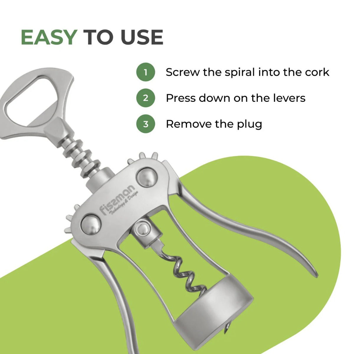 Fissman Corkscrew Lily 18.5 Cm Zink Alloy