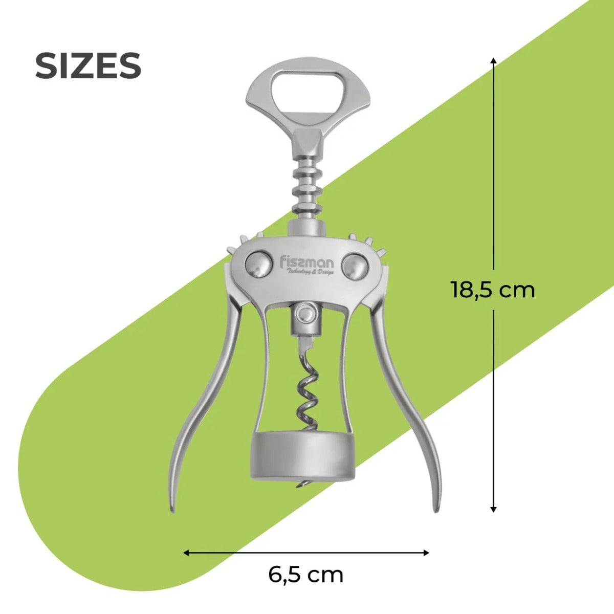 Fissman Corkscrew Lily 18.5 Cm Zink Alloy