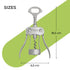 Fissman Corkscrew Lily 18.5 Cm Zink Alloy