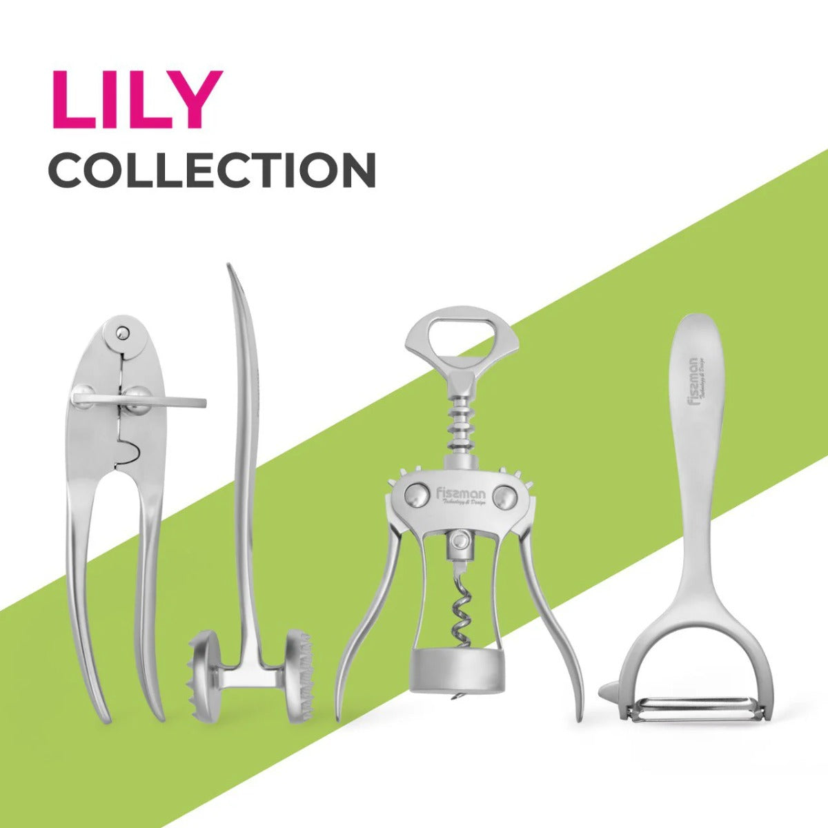 Fissman Corkscrew Lily 18.5 Cm Zink Alloy