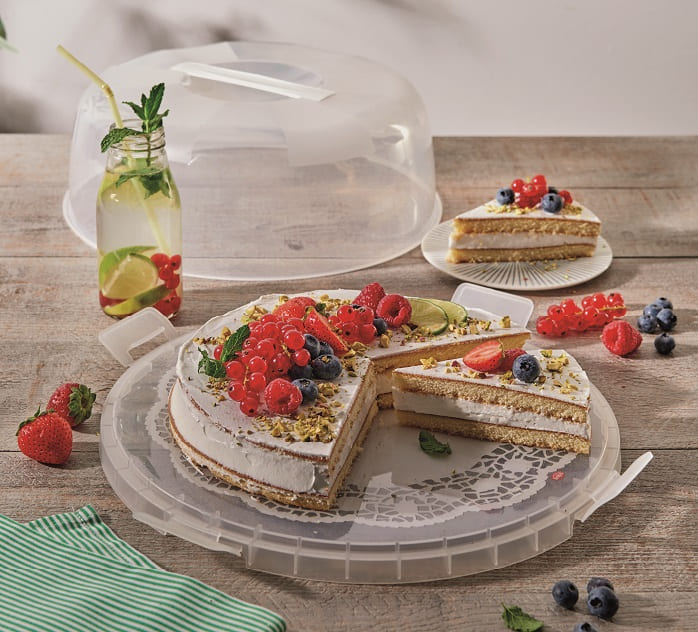 Snips Delice White Cake Holder Dia28 cm x H 9cm