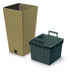 Prosperplast Flower Pot Furu Square Eco-Wood Eco Natural