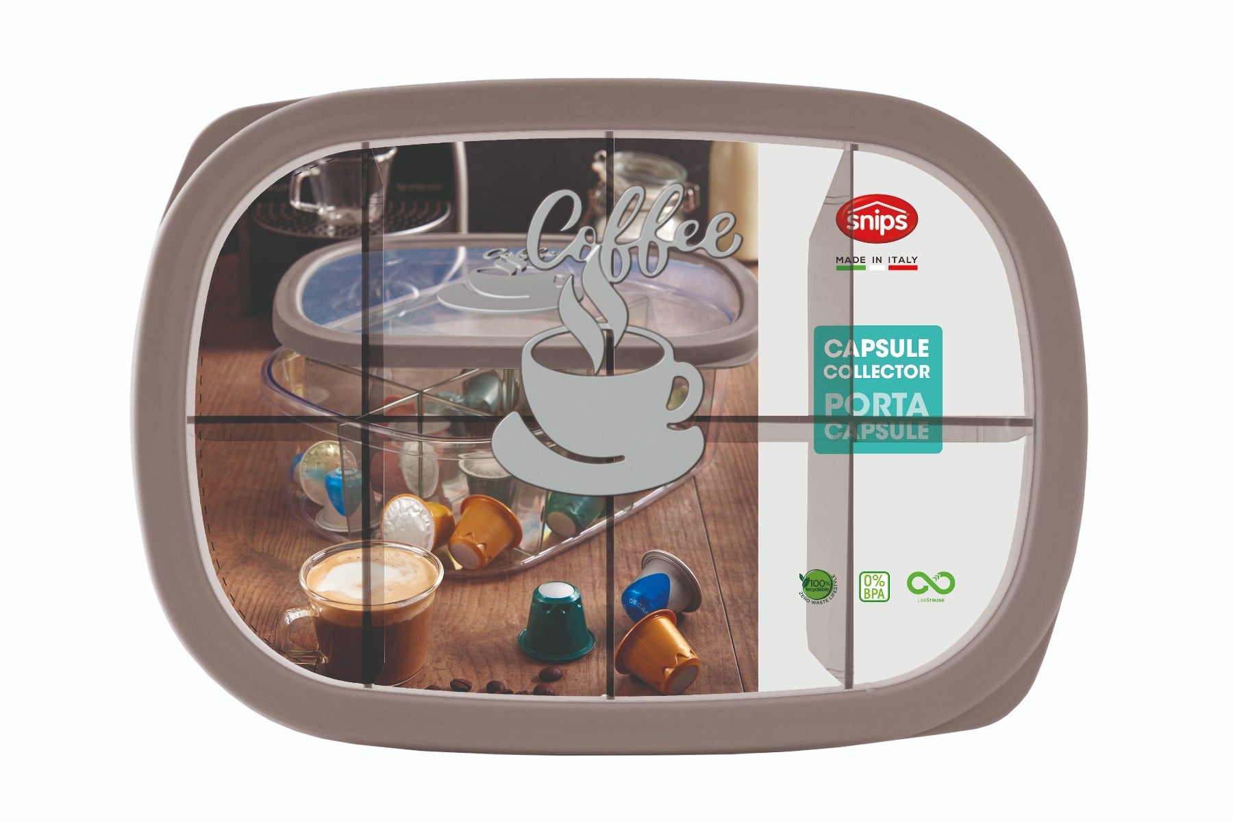 Snips Coffee Pod Holder 3 Liter
