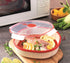 Snips Microwave Airtight 1Tray Dish Steamer 2 Liter
