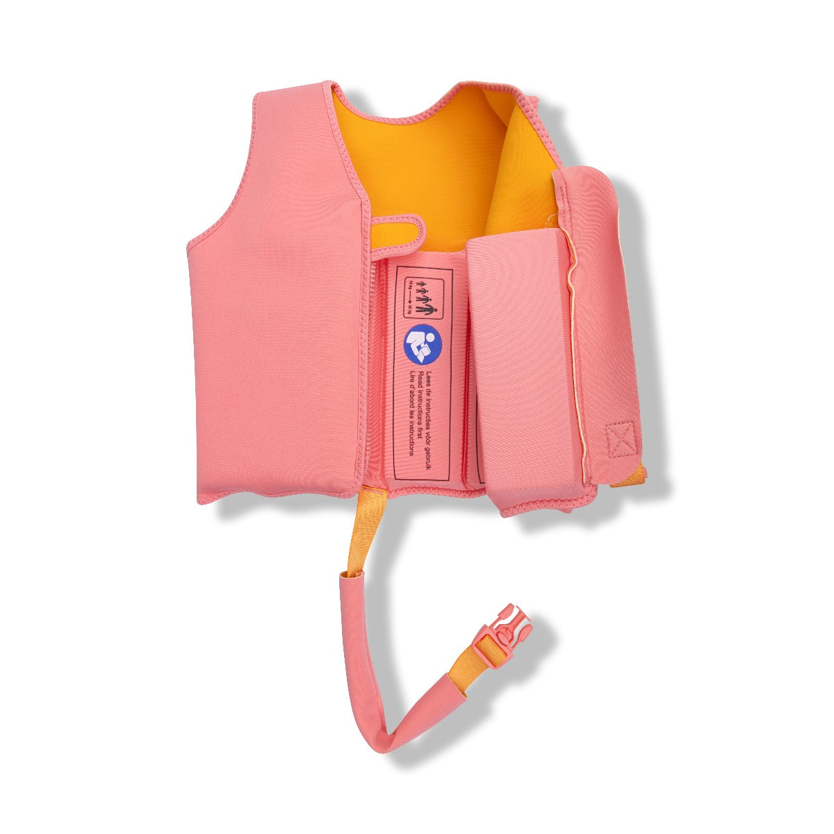 Swim Essentials Orange Pink Swimming Vest