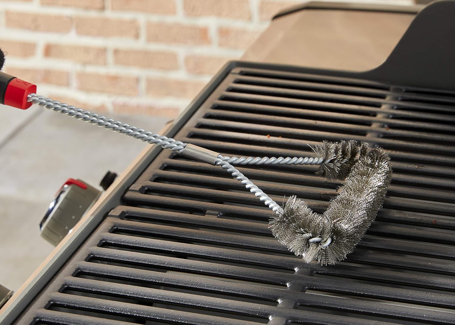 Weber 45 cm Three-Sided Grill Brush