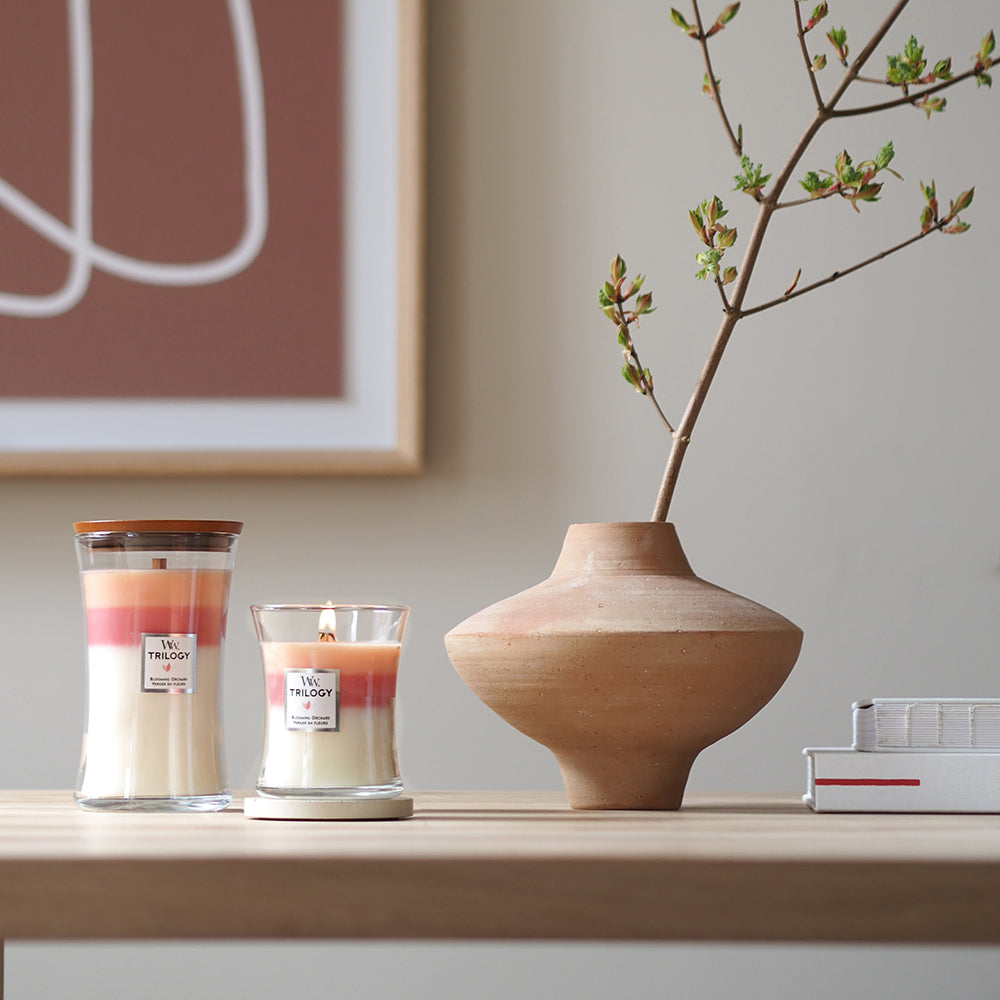 Woodwick Trilogy Medium Candle Blooming Orchard