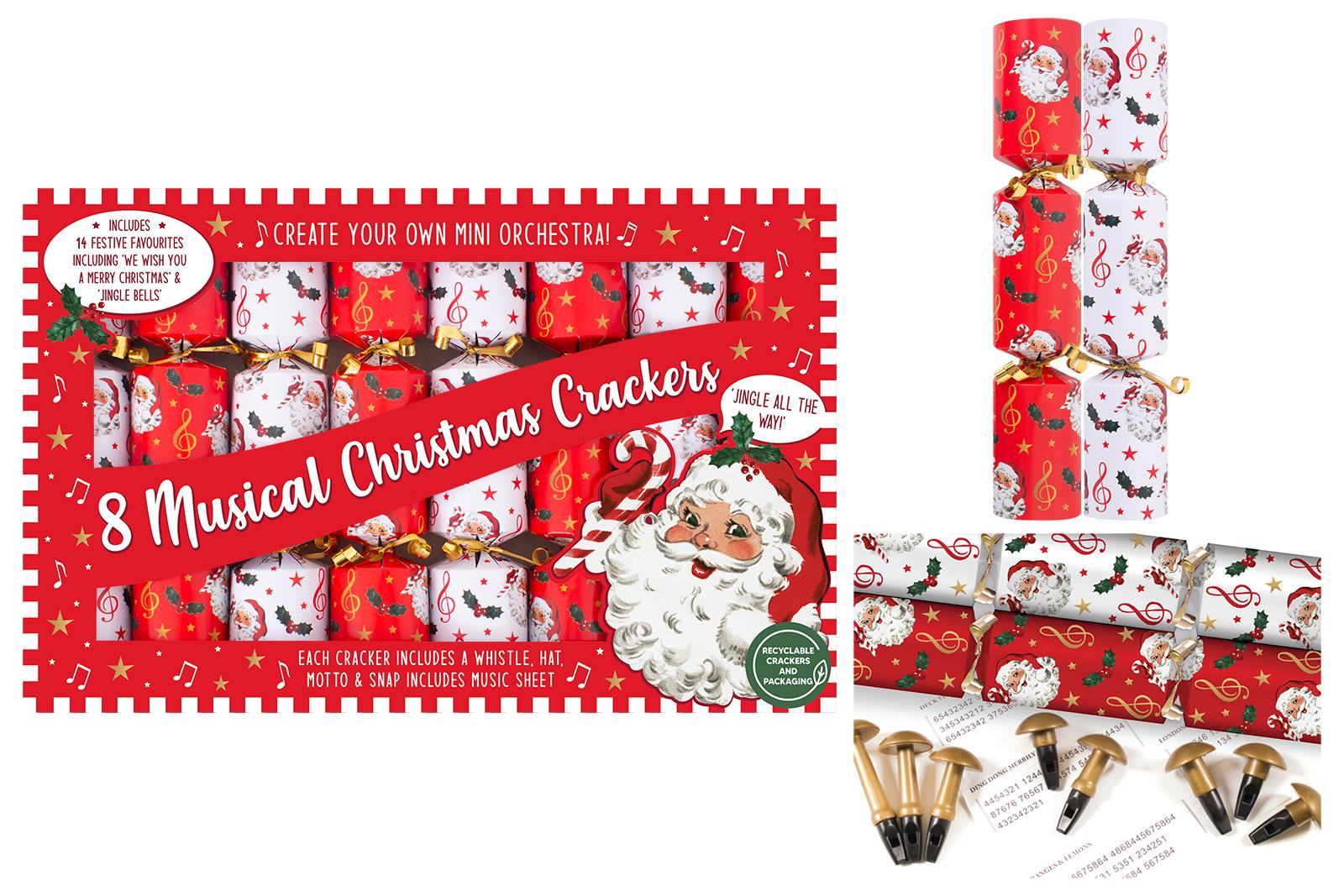 HSR 8 Musical Whistle 9.5" Crackers
