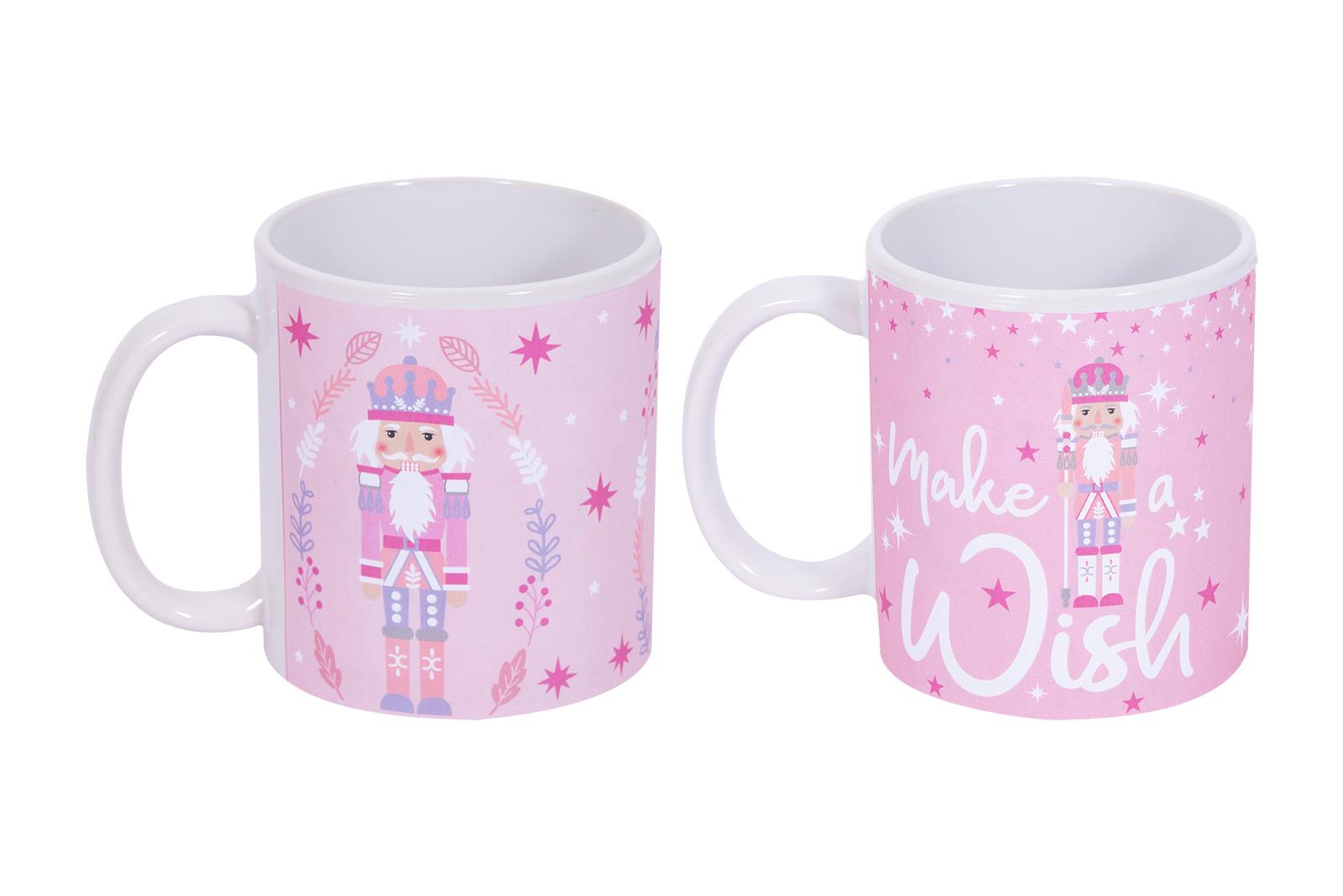 HSR Pink Nutcracker Assorted Mugs 1 Piece